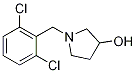 1-(2,6-dichlorobenzyl)pyrrolidin-3-ol Struktur