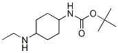 (1R,4R)-(4-EthylaMino-cyclohexyl)-carbaMic acid tert-butyl ester Struktur