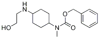 (1R,4R)-[4-(2-Hydroxy-ethylaMino)-cyclohexyl]-Methyl-carbaMic acid benzyl ester Struktur