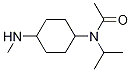 (1R,4R)-N-Isopropyl-N-(4-MethylaMino-cyclohexyl)-acetaMide Struktur