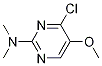 (4-Chloro-5-Methoxy-pyriMidin-2-yl)-diMethyl-aMine Struktur