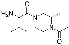 (S)-1-(4-Acetyl-3-Methyl-piperazin-1-yl)-2-aMino-3-Methyl-butan-1-one Struktur