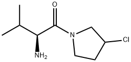 (S)-2-AMino-1-(3-chloro-pyrrolidin-1-yl)-3-Methyl-butan-1-one Struktur