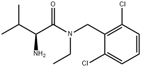 (S)-2-AMino-N-(2,6-dichloro-benzyl)-N-ethyl-3-Methyl-butyraMide Struktur