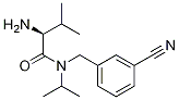 (S)-2-AMino-N-(3-cyano-benzyl)-N-isopropyl-3-Methyl-butyraMide Struktur