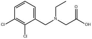 [(2,3-Dichloro-benzyl)-ethyl-aMino]-acetic acid Struktur