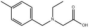 [Ethyl-(4-Methyl-benzyl)-aMino]-acetic acid Struktur