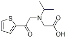 [Isopropyl-(2-oxo-2-thiophen-2-yl-ethyl)-aMino]-acetic acid Struktur