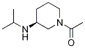 1-((S)-3-IsopropylaMino-piperidin-1-yl)-ethanone Struktur