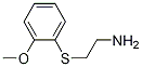 2-(2-Methoxy-phenylsulfanyl)-ethylaMine Struktur