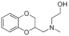 2-[(2,3-Dihydro-benzo[1,4]dioxin-2-ylMethyl)-Methyl-aMino]-ethanol Struktur