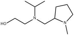 2-[Isopropyl-(1-Methyl-pyrrolidin-2-ylMethyl)-aMino]-ethanol Struktur