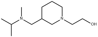 2-{3-[(Isopropyl-Methyl-aMino)-Methyl]-piperidin-1-yl}-ethanol Struktur