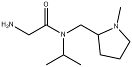 2-AMino-N-isopropyl-N-(1-Methyl-pyrrolidin-2-ylMethyl)-acetaMide Struktur