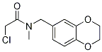 2-Chloro-N-(2,3-dihydro-benzo[1,4]dioxin-6-ylMethyl)-N-Methyl-acetaMide Struktur