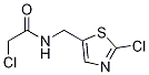 2-Chloro-N-(2-chloro-thiazol-5-ylMethyl)-acetaMide Struktur