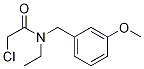 2-Chloro-N-ethyl-N-(3-Methoxy-benzyl)-acetaMide Struktur