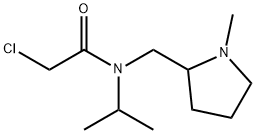 2-Chloro-N-isopropyl-N-(1-Methyl-pyrrolidin-2-ylMethyl)-acetaMide Struktur