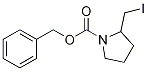 2-IodoMethyl-pyrrolidine-1-carboxylic acid benzyl ester Struktur