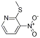 2-Methylsulfanyl-3-nitro-pyridine Struktur