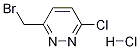 3-(broMoMethyl)-6-chloropyridazine hydrochloride Struktur