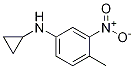 Cyclopropyl-(4-Methyl-3-nitro-phenyl)-aMine Struktur