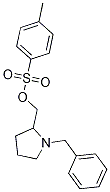 Toluene-4-sulfonic acid 1-benzyl-pyrrolidin-2-ylMethyl ester Struktur