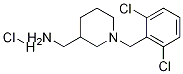 [1-(2,6-Dichloro-benzyl)-piperidin-3-yl]-methyl-amine hydrochloride Struktur