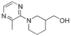 [1-(3-Methyl-pyrazin-2-yl)-piperidin-3-yl]-methanol Struktur