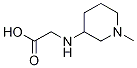 (1-Methyl-piperidin-3-ylaMino)-acetic acid Struktur