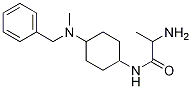 (1R,4R)-(S)-2-AMino-N-[4-(benzyl-Methyl-aMino)-cyclohexyl]-propionaMide Struktur