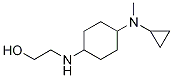 (1R,4R)-2-[4-(Cyclopropyl-Methyl-aMino)-cyclohexylaMino]-ethanol Struktur