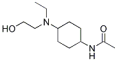 (1R,4R)-N-{4-[Ethyl-(2-hydroxy-ethyl)-aMino]-cyclohexyl}-acetaMide Struktur