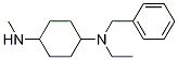 (1R,4R)-N-Benzyl-N-ethyl-N'-Methyl-cyclohexane-1,4-diaMine Struktur