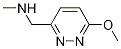 (6-Methoxy-pyridazin-3-ylMethyl)-Methyl-aMine Struktur