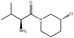 (S)-2-AMino-1-((R)-3-chloro-piperidin-1-yl)-3-Methyl-butan-1-one Struktur