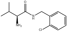 (S)-2-AMino-N-(2-chloro-benzyl)-3-Methyl-butyraMide Struktur