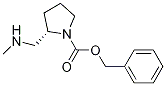 (S)-2-MethylaMinoMethyl-pyrrolidine-1-carboxylic acid benzyl ester Struktur