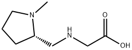 [((S)-1-Methyl-pyrrolidin-2-ylMethyl)-aMino]-acetic acid Struktur