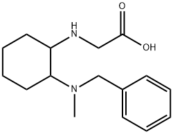 [2-(Benzyl-Methyl-aMino)-cyclohexylaMino]-acetic acid Struktur