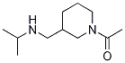 1-[3-(IsopropylaMino-Methyl)-piperidin-1-yl]-ethanone Struktur