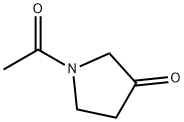 1-Acetyl-pyrrolidin-3-one Struktur