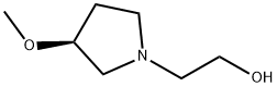 2-((S)-3-Methoxy-pyrrolidin-1-yl)-ethanol Struktur