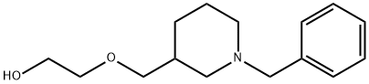 2-(1-Benzyl-piperidin-3-ylMethoxy)-ethanol Struktur