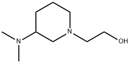 2-(3-DiMethylaMino-piperidin-1-yl)-ethanol Struktur