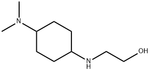 2-(4-DiMethylaMino-cyclohexylaMino)-ethanol Struktur