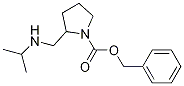 2-(IsopropylaMino-Methyl)-pyrrolidine-1-carboxylic acid benzyl ester Struktur