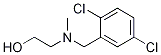 2-[(2,5-Dichloro-benzyl)-Methyl-aMino]-ethanol Struktur