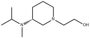 2-[(R)-3-(Isopropyl-Methyl-aMino)-piperidin-1-yl]-ethanol Struktur