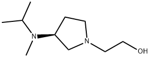 2-[(S)-3-(Isopropyl-Methyl-aMino)-pyrrolidin-1-yl]-ethanol Struktur